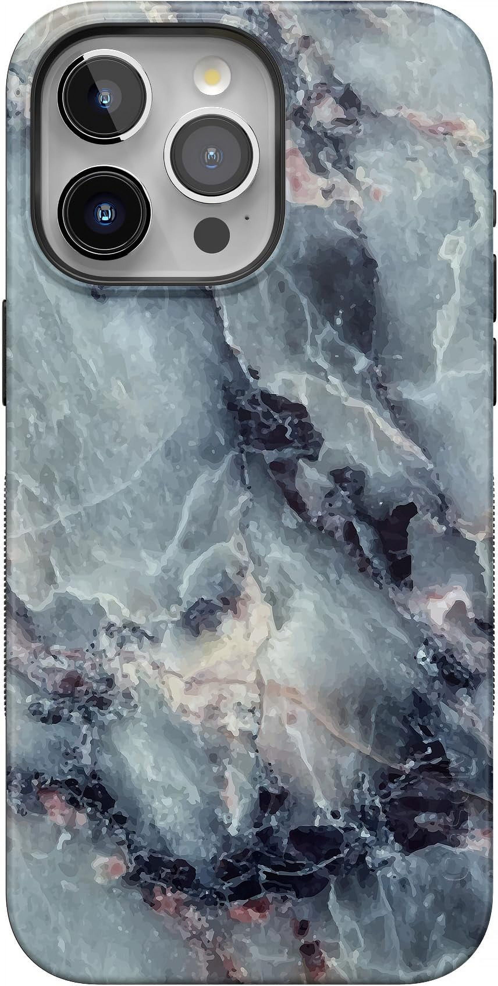 Casely iPhone Phone Case - Classic Blue Marble Case - 360 Degree Coverage for Your Phone - Precise Cutouts, 1mm Raised Lip Camera Protection - Bold Casely iPhone Phone Case - Classic Blue Marble Case - 360 Degree Coverage for Your Phone - Precise Cutouts, 1mm Raised Lip Camera Protection - Bold